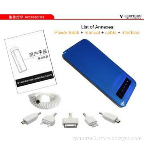 USB mobile power bank 4500mAh for blackberry
